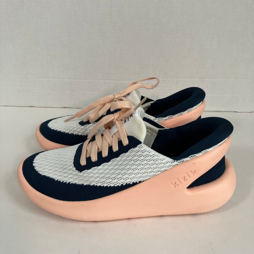 Kizik Roamer Womens 7.5 Hands Free Step in Slip On Shoes Chunky Sneakers Bahama